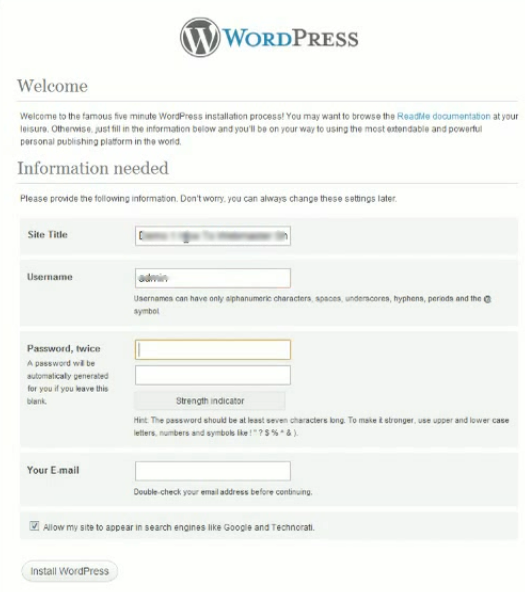 Install WordPress on Dreamhost with One-Click Install Tutorial